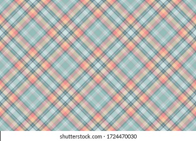 Tartan scotland seamless plaid pattern vector. Retro background fabric. Vintage check color square geometric texture for textile print, wrapping paper, gift card, wallpaper flat design.