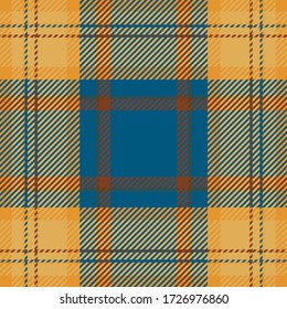 Tartan scotland seamless plaid pattern vector. Retro background fabric. Vintage check color square geometric texture for textile print, wrapping paper, gift card, wallpaper flat design.