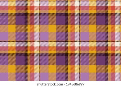 Tartan scotland seamless plaid pattern vector. Retro background fabric. Vintage check color square geometric texture for textile print, wrapping paper, gift card, wallpaper flat design.
