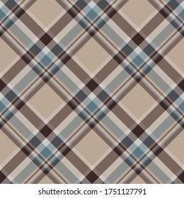 Tartan scotland seamless plaid pattern vector. Retro background fabric. Vintage check color square geometric texture for textile print, wrapping paper, gift card, wallpaper flat design.