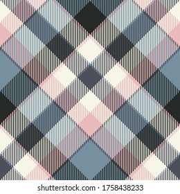 Tartan scotland seamless plaid pattern vector. Retro background fabric. Vintage check color square geometric texture for textile print, wrapping paper, gift card, wallpaper flat design.