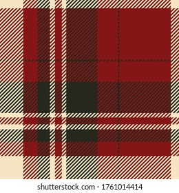 Tartan scotland seamless plaid pattern vector. Retro background fabric. Vintage check color square geometric texture for textile print, wrapping paper, gift card, wallpaper flat design.