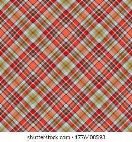 Tartan scotland seamless plaid pattern vector. Retro background fabric. Vintage check color square geometric texture for textile print, wrapping paper, gift card, wallpaper flat design.