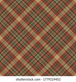 Tartán escotland sin costura vector de patrón inmaculado. Tela de fondo retro. Vintage marca el color de la textura geométrica cuadrada para la impresión textil, papel de envoltura, tarjeta de regalo, papel pintado de fondo plano.