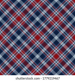 Tartan scotland seamless plaid pattern vector. Retro background fabric. Vintage check color square geometric texture for textile print, wrapping paper, gift card, wallpaper flat design.