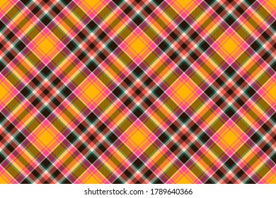 Tartan scotland seamless plaid pattern vector. Retro background fabric. Vintage check color square geometric texture for textile print, wrapping paper, gift card, wallpaper flat design.