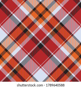 Tartan scotland seamless plaid pattern vector. Retro background fabric. Vintage check color square geometric texture for textile print, wrapping paper, gift card, wallpaper flat design.