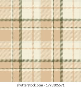 Tartan scotland seamless plaid pattern vector. Retro background fabric. Vintage check color square geometric texture for textile print, wrapping paper, gift card, wallpaper flat design.