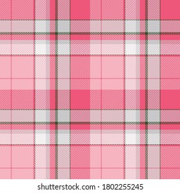 Tartan Scotland nahtlose Plaid Muster Vektor. Retro-Hintergrundgewebe. Vintage überprüfen die quadratische geometrische Struktur für den Stoffdruck, Packpapier, Geschenkkarte, Tapete flach Design.