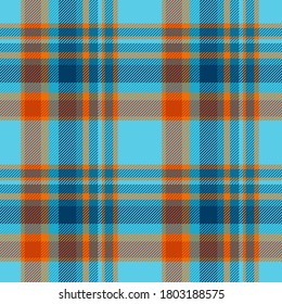 Tartan scotland seamless plaid pattern vector. Retro background fabric. Vintage check color square geometric texture for textile print, wrapping paper, gift card, wallpaper flat design.
