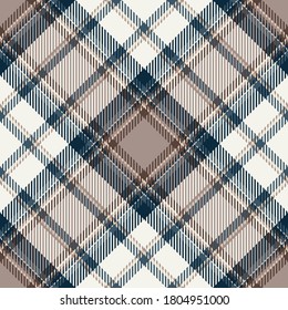 Tartan scotland seamless plaid pattern vector. Retro background fabric. Vintage check color square geometric texture for textile print, wrapping paper, gift card, wallpaper flat design.