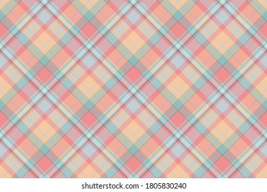 Tartan scotland seamless plaid pattern vector. Retro background fabric. Vintage check color square geometric texture for textile print, wrapping paper, gift card, wallpaper flat design.