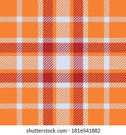 Tartan scotland seamless plaid pattern vector. Retro background fabric. Vintage check color square geometric texture for textile print, wrapping paper, gift card, wallpaper flat design.