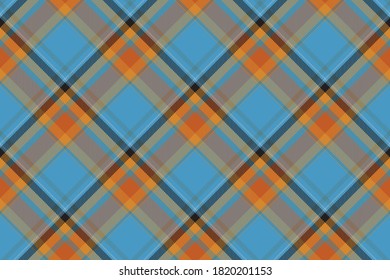 Tartan scotland seamless plaid pattern vector. Retro background fabric. Vintage check color square geometric texture for textile print, wrapping paper, gift card, wallpaper flat design.
