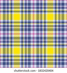 Tartan scotland seamless plaid pattern vector. Retro background fabric. Vintage check color square geometric texture for textile print, wrapping paper, gift card, wallpaper flat design.