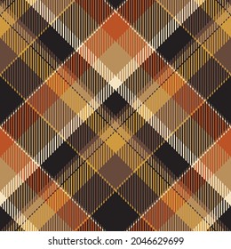 Tartan scotland seamless plaid pattern vector. Retro background fabric. Vintage check color square geometric texture for textile print, wrapping paper, gift card, wallpaper flat design.