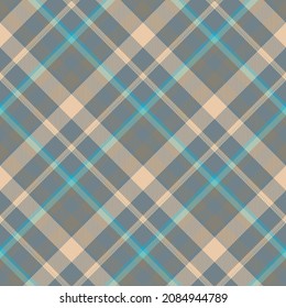 Tartan scotland seamless plaid pattern vector. Retro background fabric. Vintage check color square geometric texture for textile print, wrapping paper, gift card, wallpaper flat design.