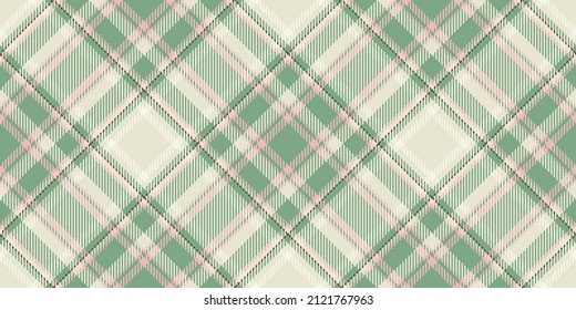 Tartan scotland seamless plaid pattern vector. Retro background fabric. Vintage check color square geometric texture for textile print, wrapping paper, gift card, wallpaper flat design.
