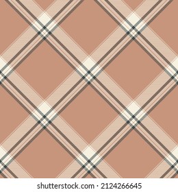 Motif vectoriel harmonieux d'écossais Tartan harmonieux. Tissu d'arrière-plan rétro. Texture géométrique carrée de couleur pour papier textile, papier d'emballage, carte cadeau, fond d'écran plat.