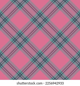 Motif vectoriel harmonieux d'écossais Tartan harmonieux. Tissu d'arrière-plan rétro. Texture géométrique carrée de couleur pour papier textile, papier d'emballage, carte cadeau, fond d'écran plat.