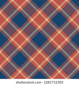Tartan scotland seamless plaid pattern vector. Retro background fabric. Vintage check color square geometric texture for textile print, wrapping paper, gift card, wallpaper flat design.