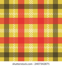 Tartan scotland seamless plaid pattern retro background fabric