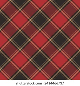 Tartan scotland seamless plaid pattern vector. Retro background fabric. Vintage check color square geometric texture for textile print, wrapping paper, gift card, wallpaper flat design.