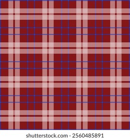 Tartan Scotland seamless plaid pattern vector Retro background fabric Vintage check color square geometric texture