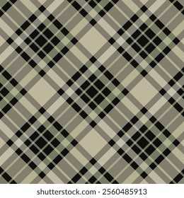 Tartan Scotland seamless plaid pattern vector Retro background fabric Vintage check color square geometric texture