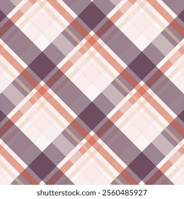 Tartan Scotland seamless plaid pattern vector Retro background fabric Vintage check color square geometric texture