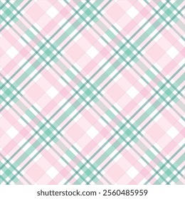 Tartan Scotland seamless plaid pattern vector Retro background fabric Vintage check color square geometric texture