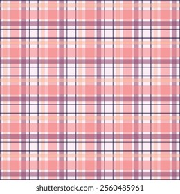 Tartan Scotland seamless plaid pattern vector Retro background fabric Vintage check color square geometric texture