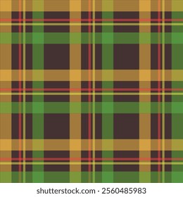 Tartan Scotland seamless plaid pattern vector Retro background fabric Vintage check color square geometric texture