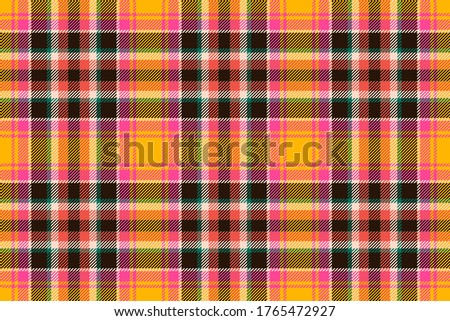 Tartan scotland seamless plaid pattern vector. Retro background fabric. Vintage check color square geometric texture for textile print, wrapping paper, gift card, wallpaper flat design.