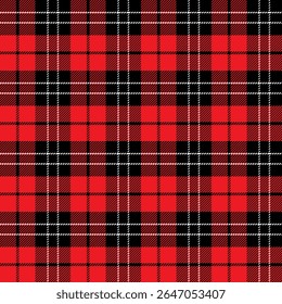 Tartan Scottish Checkered xadrez padrão vetor sem costura para têxtil, impressão de tecido, papel de parede, papel de embrulho, roupas e fundo.