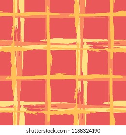 Tartan. Seamless Background with Stripes. Scottish Ornament. 