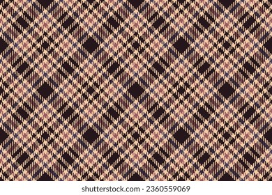 Tartán fondo transparente del vector de trenzas de textura con una prueba de tela de patrón en colores naranja y negro.