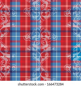 Tartan seamless pattern