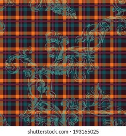 Tartan seamless pattern 