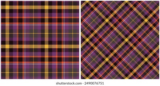 Tartan Seamless Pattern. Abstract Check Plaid Pattern Traditional Scottish Woven Fabric. Lumberjack Shirt Flannel Textile. Pattern Tile Swatch Included.