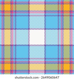 Tartan Seamless Pattern. Abstract Check Plaid Pattern Flannel Shirt Tartan Patterns. Trendy Tiles for Wallpapers.