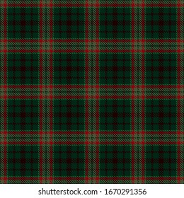 Tartan Seamless Pattern Background in Black,  Green  and  Red  Color  Plaid.  Flannel Shirt Patterns. Trendy Tiles Vector Illustration for Wallpapers.
