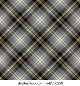 Tartan Seamless Pattern Background. Black, Gray, Yellow, Green  and  White Plaid, Tartan Flannel Shirt Patterns. Trendy Tiles Vector Illustration for Wallpapers.
