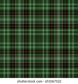 Tartan Seamless Pattern Background.  Black, Green and  White Plaid, Tartan Flannel Shirt Patterns. Trendy Tiles Vector Illustration for Wallpapers