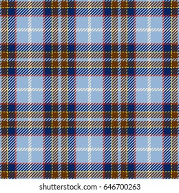 Tartan Seamless Pattern Background. Blue, Red, Yellow   and  White Plaid, Tartan Flannel Shirt Patterns. Trendy Tiles Vector Illustration for Wallpapers.