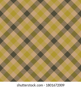 Tartan Seamless Pattern Background. Fall color panel Plaid, Tartan Flannel Shirt Patterns. Autumn Trendy Tiles Vector Illustration for Wallpapers.
