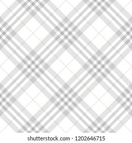 Tartan Seamless Pattern Background in Pastel Grey, Dusty Beige And White  Color  Plaid.  Flannel Shirt Patterns. Trendy Tiles Vector Illustration for Wallpapers.