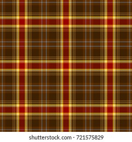 Tartan Seamless Pattern Background. Red, Blue, Brown, Gold  and  White  Plaid, Tartan Flannel Shirt Patterns. Trendy Tiles Vector Illustration for Wallpapers.