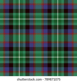 Tartan Seamless Pattern Background. Red, Purple, Green, Black  and  White  Color  Plaid.  Flannel Shirt Patterns. Trendy Tiles Vector Illustration for Wallpapers