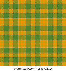 Tartan  Seamless Pattern  Background to St. Patrick's Day. Vector Illustration
